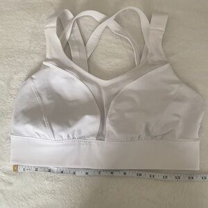 Lululemon bra - no tag or size dot - measurements shown in photo
